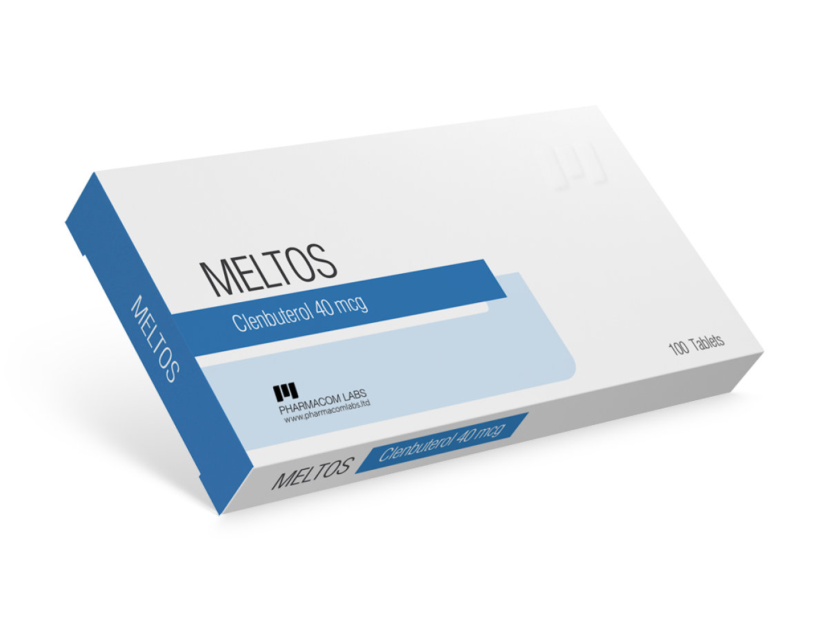 Meltos (Clenbuterolo) 40 mcg Pharmacom Labs