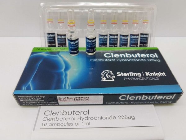 Clenbuterol 0,2mg Sterling Knight