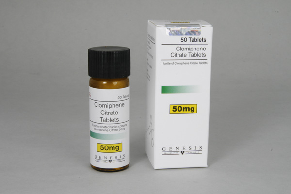 Citrate de clomifène Genesis 50mg (50 com)