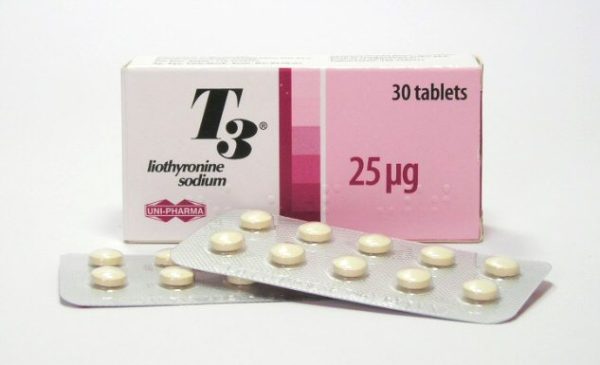 T3 Grèce 25mcg (50 com)