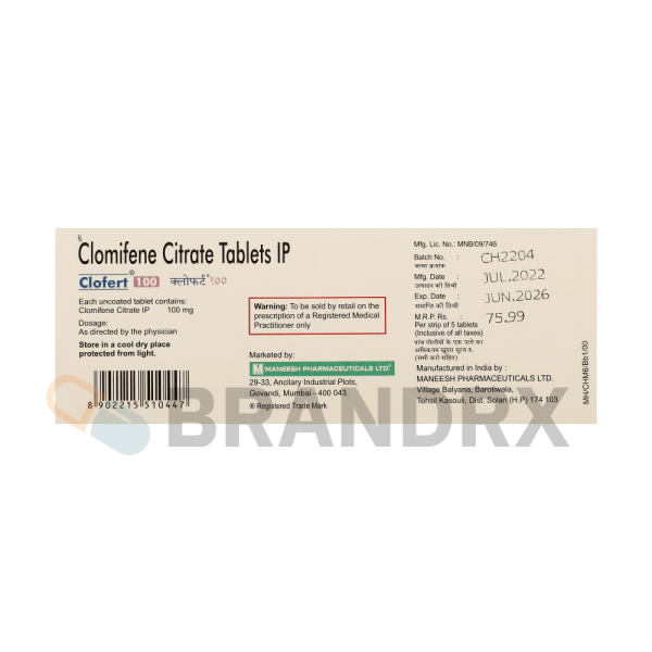 Clofert 100 mg Pharmaceutical – Image 2
