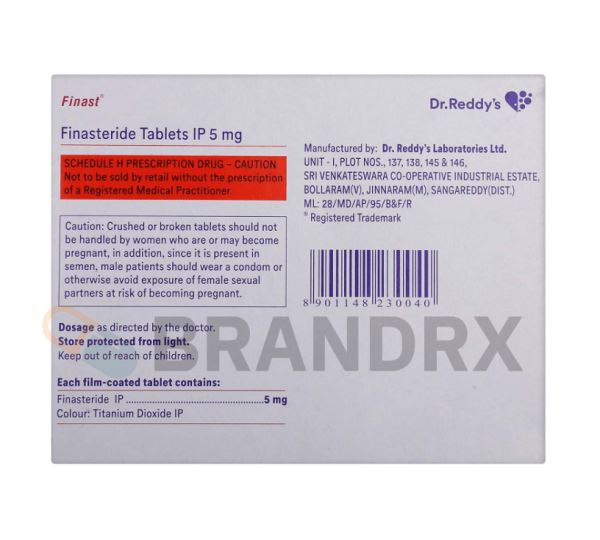 Finast 5 mg Dr. Reddy's Laboratories – Image 2