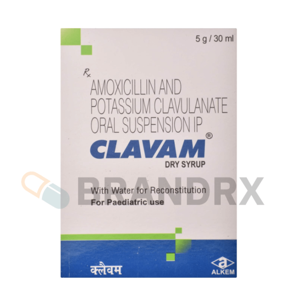 Clavam Dry Syrup 125/31.25 mg Alkem Laboratories Ltd. – Image 3